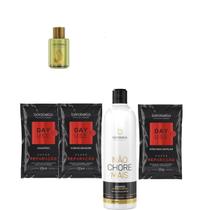 Borabella Não Chore Shampoo 350ml + Argan 7ml + Sachês