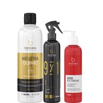 Borabella NeutraQuimic 500ml + Fluido Brush 300ml + SOS Borabella NeutraQuimic 500ml + Fluido Brush 300ml + SOS