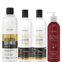 Borabella NeutraQuimic 500ml + Kit Não Chore 350ml + SOS