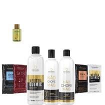 Borabella NeutraQuimic 500ml + Não Chore 350ml Argan Saches Borabella NeutraQuimic 500ml + Não Chore 350ml Argan Saches