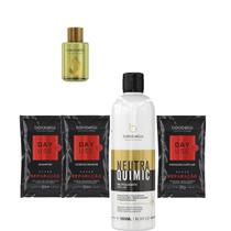 Borabella NeutraQuimic 500ml + Óleo Argan 7ml + Sachês