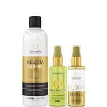 Borabella NeutraQuimic 500ml + Óleo Argan + Elixir 2x60ml