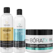 Borabella NeutraQuimic 500ml + Selagem 350ml + Bóratx 300g Borabella NeutraQuimic 500ml + Selagem 350ml + Bóratx 300g