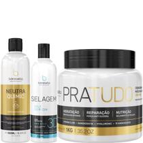 Borabella NeutraQuimic 500ml + Selagem 350ml + Pratudo 1kg