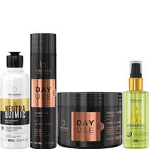 Borabella NeutraQuimic 90ml + Kit Day Use 2x300g + Argan 60ml