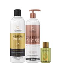 Borabella NeutraQuimic + Cauter Gloss 2x500ml + Argan 7ml
