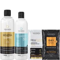 Borabella NeutraQuimic + Selagem 3D Semi Definitiva 350ml