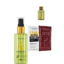 Borabella Óleo de Argan 60ml + Sâches + Óleo