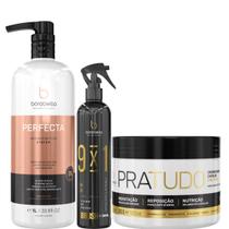 Borabella Perfecta 1L + Fluido Brush 300ml + Pratudo 300g