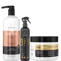 Borabella Perfecta 1L + Fluido Brush 300ml + Pratudo 300g Borabella Perfecta 1L + Fluido Brush 300ml + Pratudo 300g