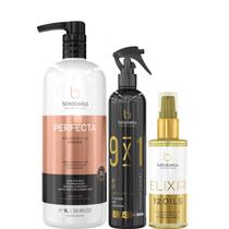 Borabella Perfecta 1L + Fluido de Escova 300ml + Elixir 60ml Borabella Perfecta 1L + Fluido de Escova 300ml + Elixir 60ml