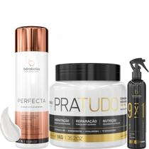 Borabella Perfecta 1L + Pratudo 1kg + Fluido Brush 300ml
