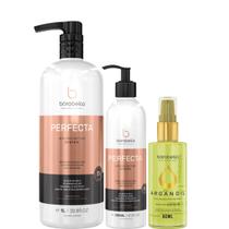 Borabella Perfecta 1Litro Perfecta 350ml Óleo Argan 60ml
