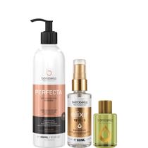 Borabella Perfecta 350ml Elixir 60ml Óleo de Argan 7ml Borabella Perfecta 350ml Elixir 60ml Óleo de Argan 7ml