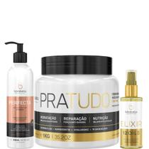 Borabella Perfecta 350ml Máscara Pratudo 1kg Elixir 60ml