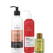 Borabella Perfecta 350ml SOS 240ml Óleo de Argan 7ml
