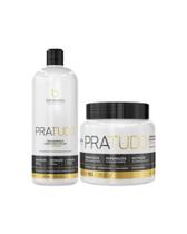 Borabella Pra Tudo Shampoo 1 Litro e Máscara 1kg Cronograma Capilar