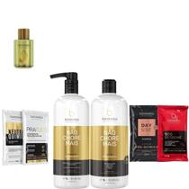 Borabella Progressiva Não Chore 2x1L + Argan 7ml + Sachês Borabella Progressiva Não Chore 2x1L + Argan 7ml + Sachês