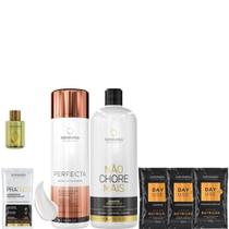 Borabella Progressiva Perfecta + Shampoo 1L + Argan + Sachês