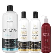 Borabella Selagem 1L + Kit Não Chore 350ml + SOS 240ml