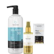 Borabella Selagem 3D 1 Litro + Elixir 12 Óleos 60ml
