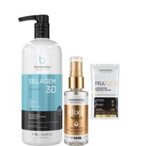 Borabella Selagem 3D 1 Litro + Elixir 12 Óleos 60ml