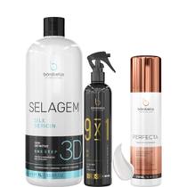 Borabella Selagem 3D 1 Litro + Fluido 300ml + Perfecta 250ml