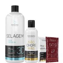 Borabella Selagem 3D 1 Litro + Não Chore Passo 2 - 90ml