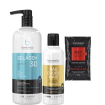 Borabella Selagem 3D 1 Litro + Não Chore Passo 2 - 90ml