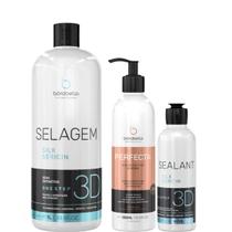 Borabella Selagem 3D 1L Perfecta 350ml Selagem 90ml