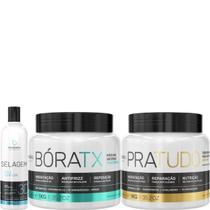 Borabella Selagem 3D 350ml + Máscara Bóratx + Pratudo 2x1kg