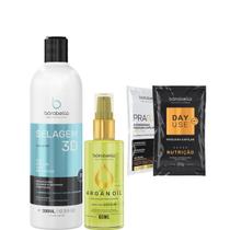 Borabella Selagem 3D 350ml + Óleo de Argan 60ml