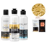 Borabella Selagem 3D + NCM P2 + Neutraliza 90ml +Sachê/Touca Borabella Selagem 3D + NCM P2 + Neutraliza 90ml +Sachê/Touca