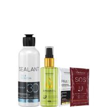 Borabella Selagem 3D Semi Definitiva 90ml + Óleo Argan 60ml