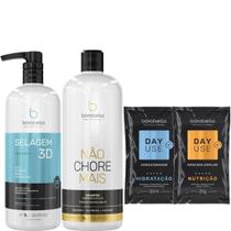 Borabella Selagem 3D Semi Definitiva + Shampoo 2x1L + Sachês