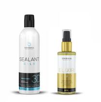 Borabella Selagem Alisamento 100% 350ml + Elixir 12 Oils 60ml