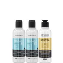 Borabella Selagem Capilar 3D 2x90ml + NeutraQuimic 90ml