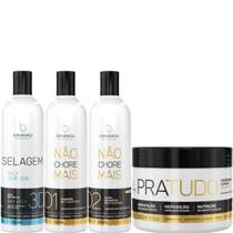 Borabella Selagem + Kit Não Chore 3x350ml + Pratudo 300g