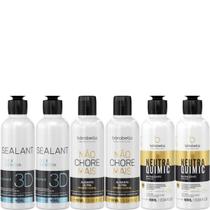 Borabella Selagem + Não Chore Passo 2 + NeutraQuimic 6x90ml