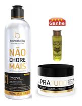Borabella Shampoo 350ml Com Mascara Hidratante 300g E Oleo