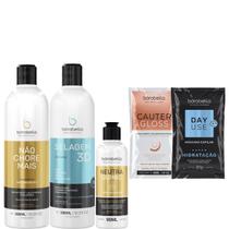 Borabella Shampoo + Selagem 2x350ml + NeutraQuimic 90ml Borabella Shampoo + Selagem 2x350ml + NeutraQuimic 90ml