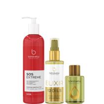 Borabella SOS 240ml + Óleo Elixir 60ml + Óleo de Argan 7ml