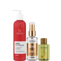 Borabella SOS 240ml + Óleo Elixir 60ml + Óleo de Argan 7ml Borabella SOS 240ml + Óleo Elixir 60ml + Óleo de Argan 7ml
