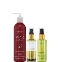 Borabella SOS Reconstrutor 240ml + Óleo Elixir + Argan 2x60ml