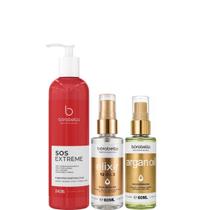 Borabella SOS Reconstrutor 240ml + Óleo Elixir + Argan 2x60ml