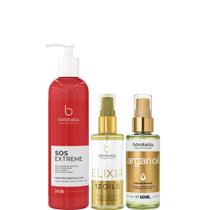 Borabella SOS Reconstrutor 240ml + Óleo Elixir + Argan 2x60ml Borabella SOS Reconstrutor 240ml + Óleo Elixir + Argan 2x60ml