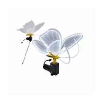 Borboleta 40cm Luminosa Com Movimento Branco Frio Global-24032 Borboleta 40cm Luminosa Com Movimento Branco Frio Global-24032