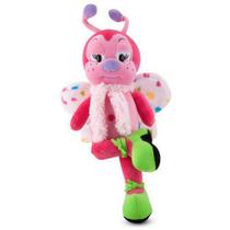 Borboleta de Pelúcia Fashion Rosa 47 cm Antialérgica