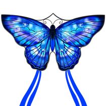 Borboleta de vida colorida da Kite Mint para crianças e adultos azul Borboleta de vida colorida da Kite Mint para crianças e adultos azul