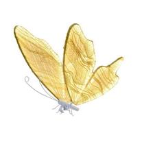 Borboleta Decorativa De Led Quente 60Cm Lg866